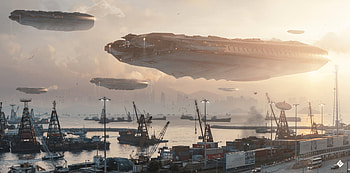 Junker Fleet, Sci Fi, vehicle HD wallpaper