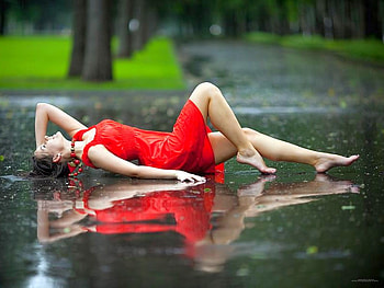 Beauty in Red, cool HD wallpaper