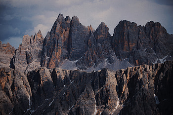 Rock mountains, rocky cliffs, nature HD wallpaper