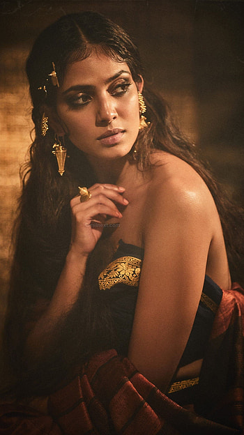 Malavika mohanan, tamil actress, vintage HD phone wallpaper