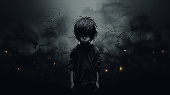 Dark Emo Fantasy Art, dark, emo HD wallpaper