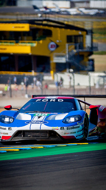 Ford GT LM, Endurance Racing HD phone wallpaper