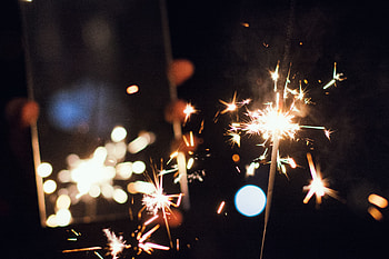 Holidays, Shine, Sparks, Brilliance, Sparkler HD wallpaper