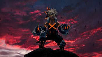Katsuki Bakugo, my-hero-academia, katsuki-bakugo, anime, artist, artwork, digital-art HD wallpaper