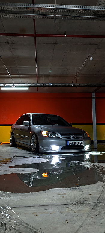 Honda Civic Vtec-2, camber, modifiye, honda, civic HD phone wallpaper
