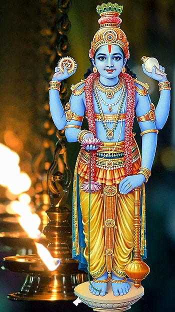 Vishnu, lord vishnu HD phone wallpaper