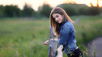 Portrait Of A Young Beautiful Girl , girls, model HD wallpaper