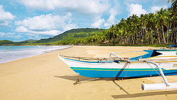 Nacpan Beach, Philippines HD wallpaper