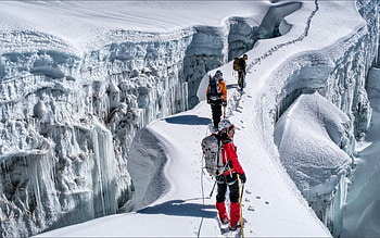 Ice climbers, Climbing HD wallpaper