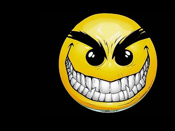 Smile, comic, funny, dark HD wallpaper