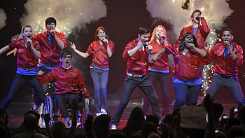 Glee cast, Music fan art, Captivating performances, Musical TV series HD wallpaper