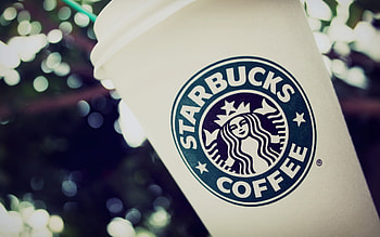 Starbucks in high definition, Outstanding , Starbucks background, Vibrant colors HD wallpaper