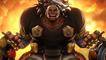 Mauga Overwatch 2 – Intense Battle Ready Artwork, Mauga (Overwatch), video game, Overwatch 2 HD wallpaper