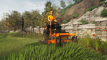 Lawn Mowing Simulator Game, video game, Lawn Mowing Simulator HD wallpaper