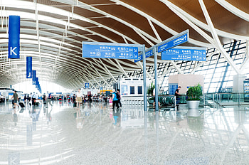 Pudong International Airport, 400m duty , Arrivals focus, Retail in Asia HD wallpaper