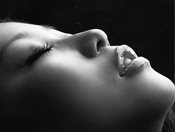 Thoughts Of You, woman, portrait, beauty, black and white HD wallpaper