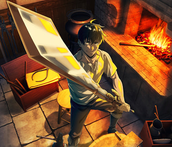 Shin Youngwoo: Overgeared Forge — Quad Anime HD wallpaper