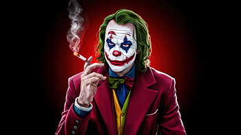 The Joker Smoke Break, joker, supervillain, superheroes, ai, artwork, art, digital-art HD wallpaper