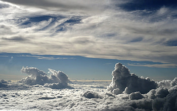 Landscape, Sky, Clouds HD wallpaper