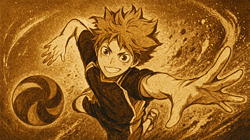 Haikyū!! — Hinata's Soaring Spike, Anime Boy HD wallpaper
