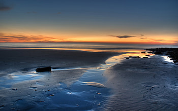 Landscape, Beach HD wallpaper