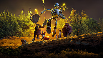 The Wild Robot Adventure – Stunning Nature Escape, The Wild Robot HD wallpaper