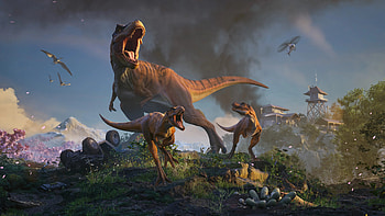 Jurassic World Evolution 3 — Video Game : Apex Predators, video game, Jurassic World Evolution 3, Tyrannosaurus Rex HD wallpaper