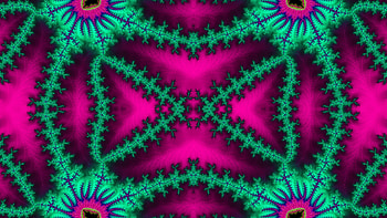 Trippy Psychedelic Fractal, trippy, psychedelic, aesthetic, purple, green, Abstract, fractal, abstract green, abstract purple HD wallpaper