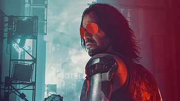 Rockerboy Johnny Cyberpunk 2077, keanu-reeves, cyberpunk-2077, 2021-games, games HD wallpaper