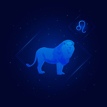 Leo zodiac sign, Zodiac signs, Galaxy stars background HD phone wallpaper