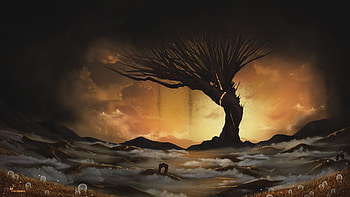 The Lands Between, video game, Elden Ring, tree, landscape HD wallpaper