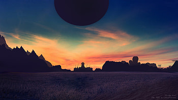 [OC][] With the renewed interest in Majora's Mask, I figured /r/Zelda might like what I threw together a while back ... HD wallpaper