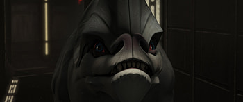 Star Wars: The Bad Batch - Intense Animated Character Close-Up, TV Show, Star Wars: The Bad Batch HD wallpaper