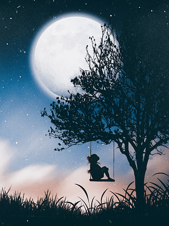 Night sky, atmosphere HD phone wallpaper