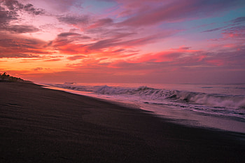Santa Rosa Guatemala Body Of Water , sunset, waves, sunrise, morning, evening, nature HD wallpaper