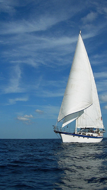 Sail boat, Nautical aesthetic, Adventure, Ocean breeze HD phone wallpaper