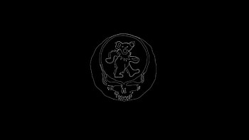 Grateful Dead, Music-inspired artwork, Grateful Dead illustrations, Iconic band symbol HD wallpaper