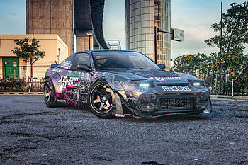 Nissan 240sx, nissan-240sx, nissan, modified, cars, artstation HD wallpaper