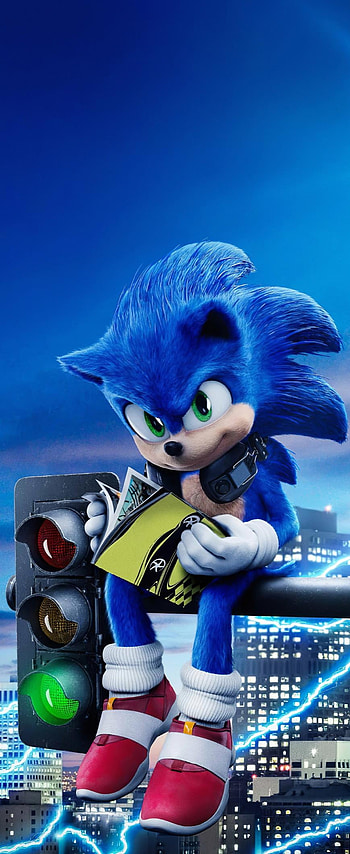 Sonic, sky, art HD phone wallpaper
