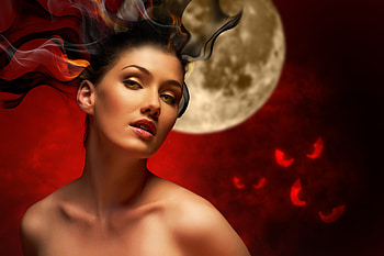 Witch, witch, girls HD wallpaper