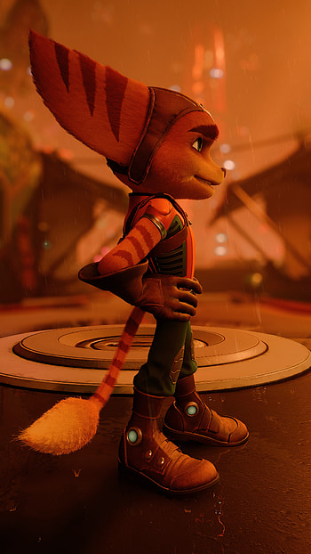 Ratchet and Clank, graphy thread, Rift Apart captures, Stunning visuals HD phone wallpaper