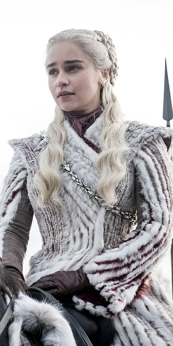 Emilia Clarke, Daenerys Targaryen, TV Show, Game Of Thrones HD phone wallpaper