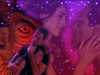 Somniac Regret, farscape, tv, aeryn sun, science fiction, john crichton HD wallpaper