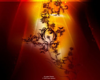 Fenix red fire, abstract, fire HD wallpaper