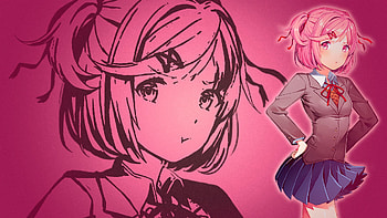Natsuki (Doki Doki Literature Club!), Video Game, Doki Doki Literature Club! HD wallpaper