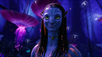 Zoe Saldana, Avatar movie, Neytiri , Avatar films HD wallpaper