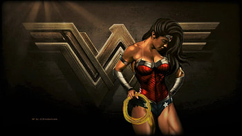 Wonder Woman , amazon warrior, wonder woman, nexus, cartoon, dc comics, fan art, superman, backgrounds, mobile, , 1920x1080 only, anime, batman, , diana prince HD wallpaper