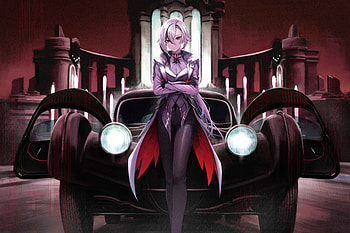 Arlecchino Genshin Impact Ultra – Dark Elegance Unleashed, Genshin Impact, Arlecchino (Genshin Impact) HD wallpaper
