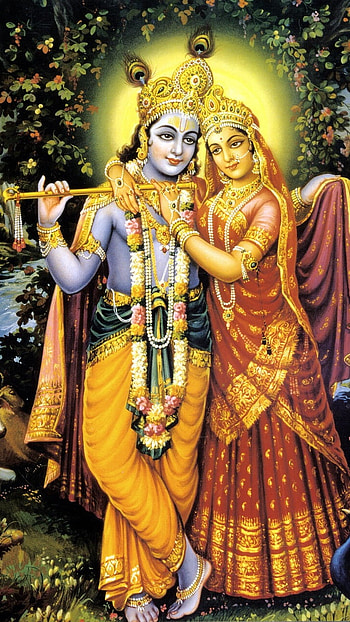 Radha Krishna , Love, Couple HD phone wallpaper