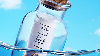 Message in a Bottle, Help SOS, Romantic symbol, Mysterious note HD wallpaper
